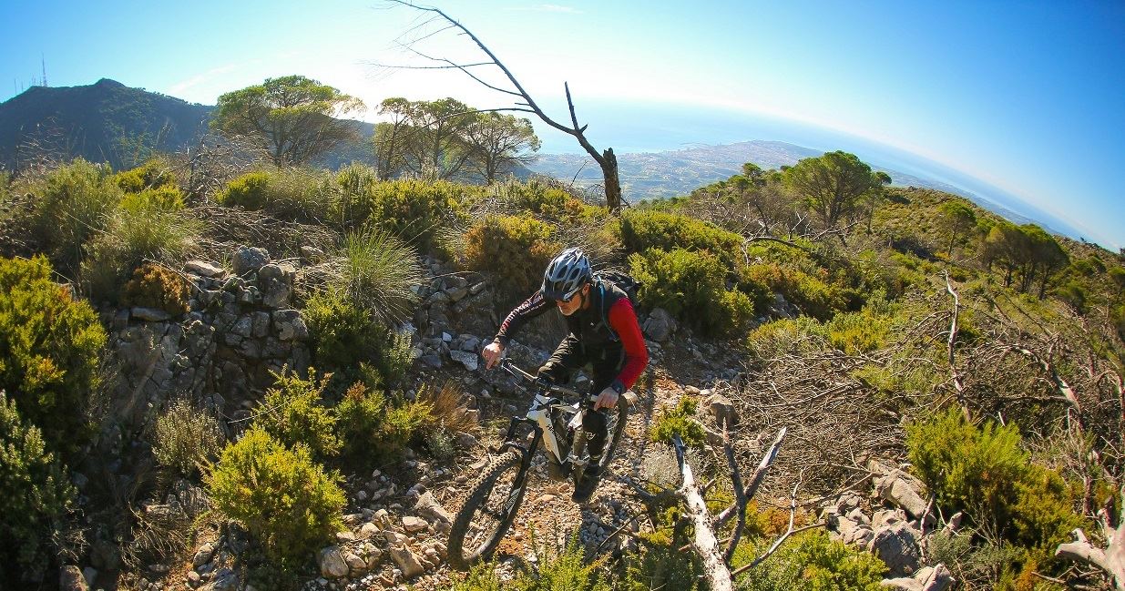 Mountainbiken in Málaga