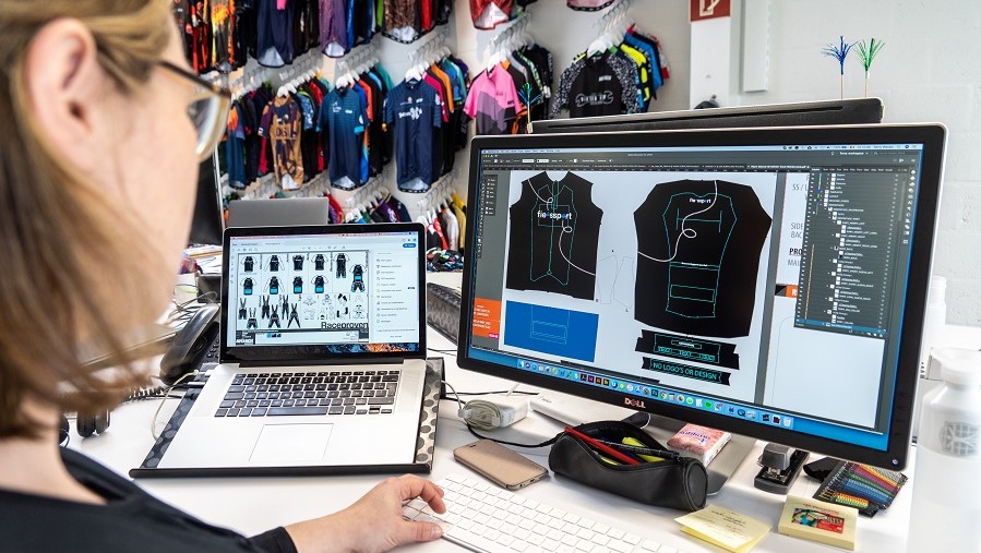 Zo wordt fietskleding gemaakt