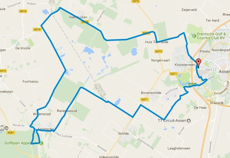 Anjo Jager Kerstrit 50 km