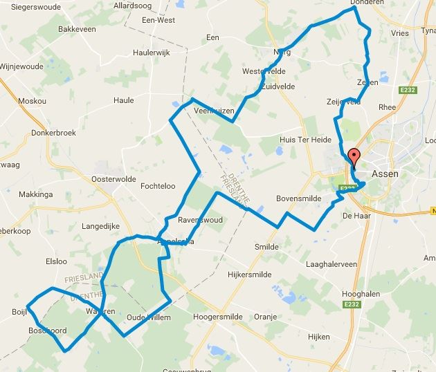 Anjo Jager Kerstrit 90 km