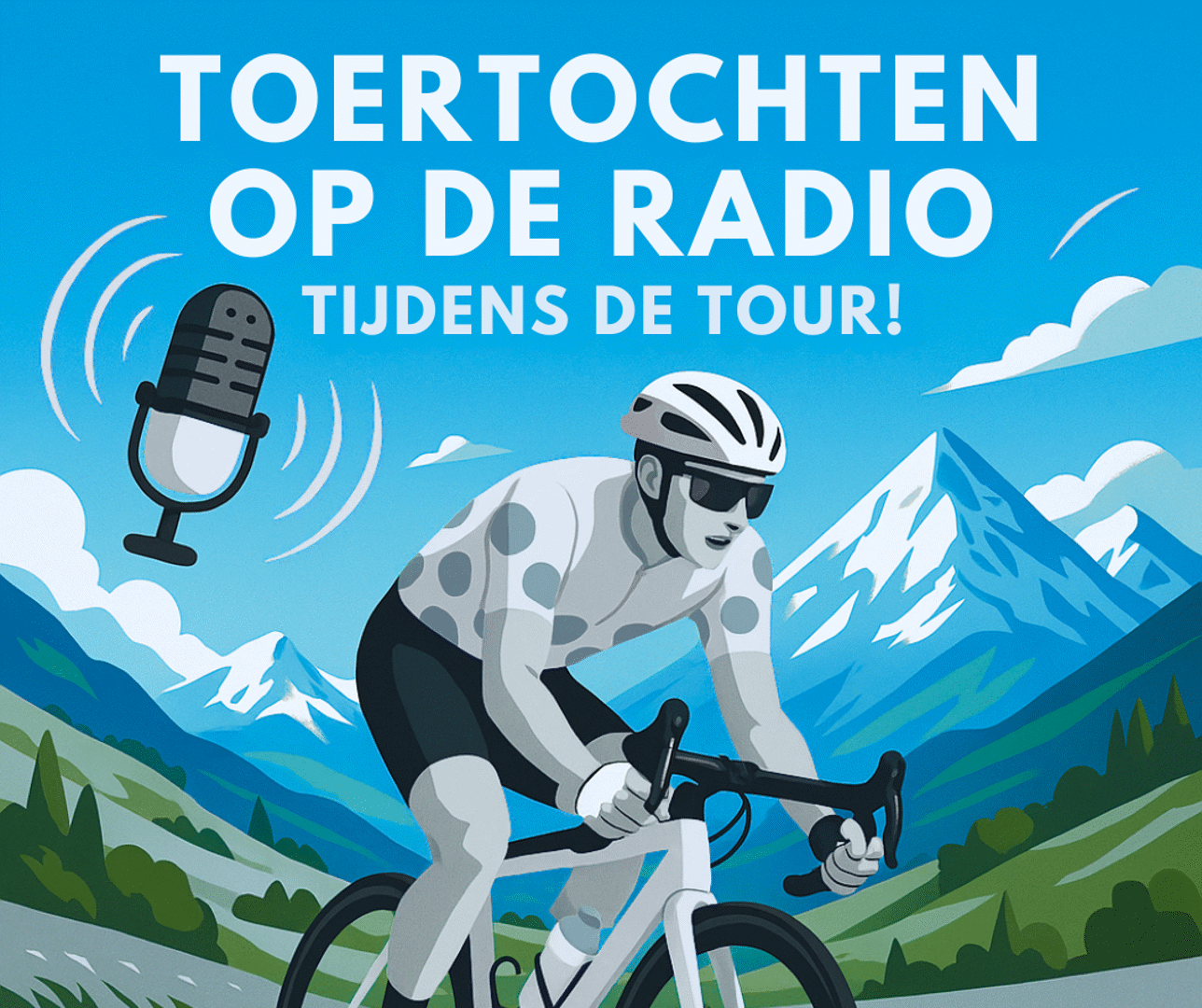 Tourflits, tourflits: toertochten op Radio 1