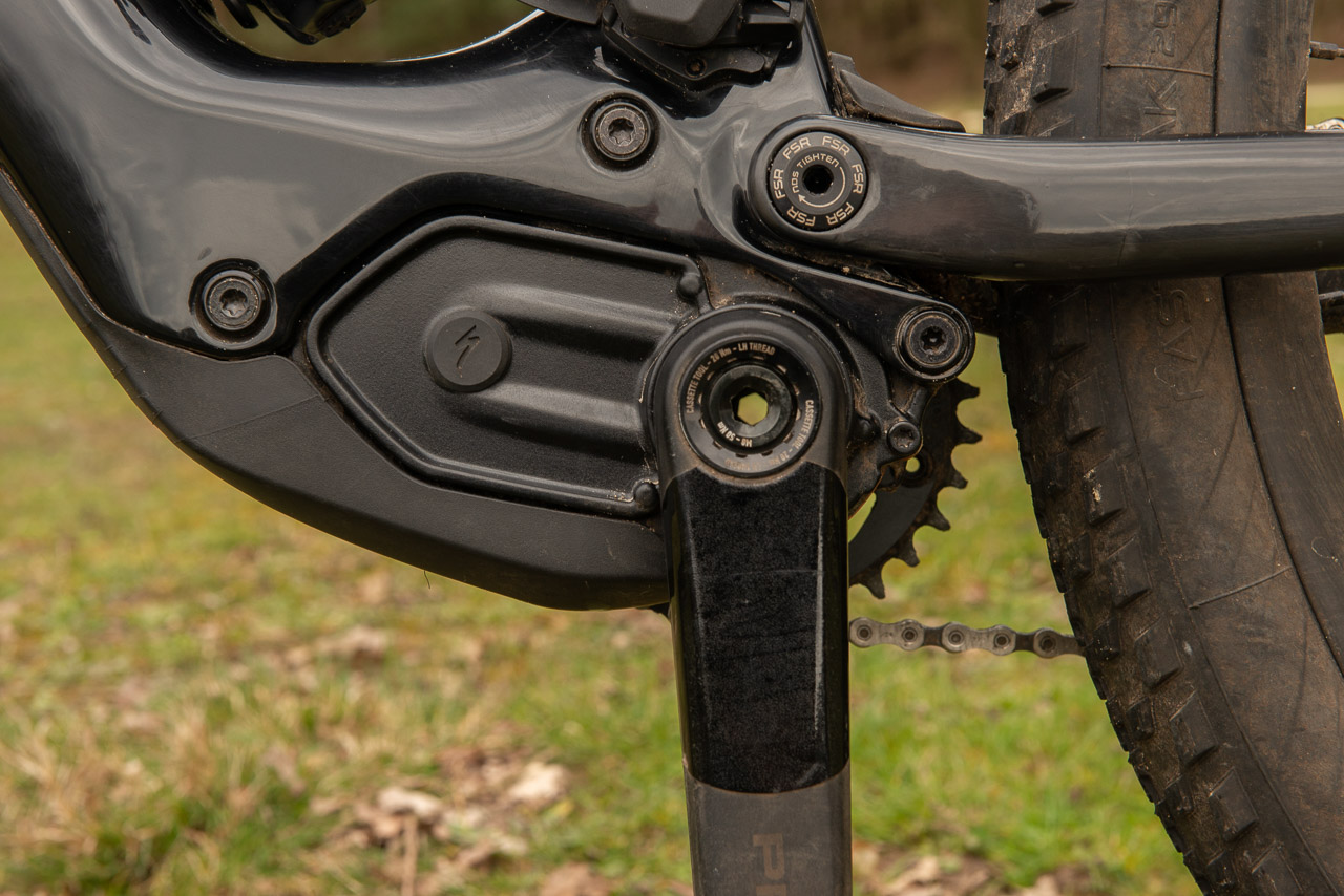 De superlichte SL 1.1 motor is een eigen productie van Specialized.