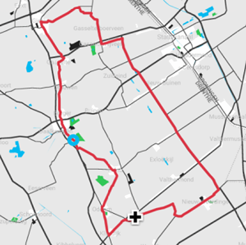 5x Rappe racefietsroutes in Drenthe