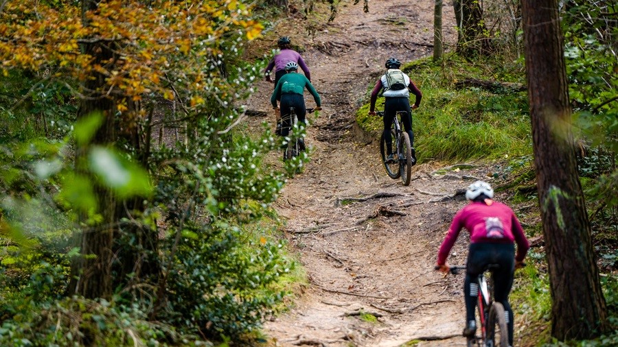 MTB-route Brunssummerheide, de allereerste trail van Nederland