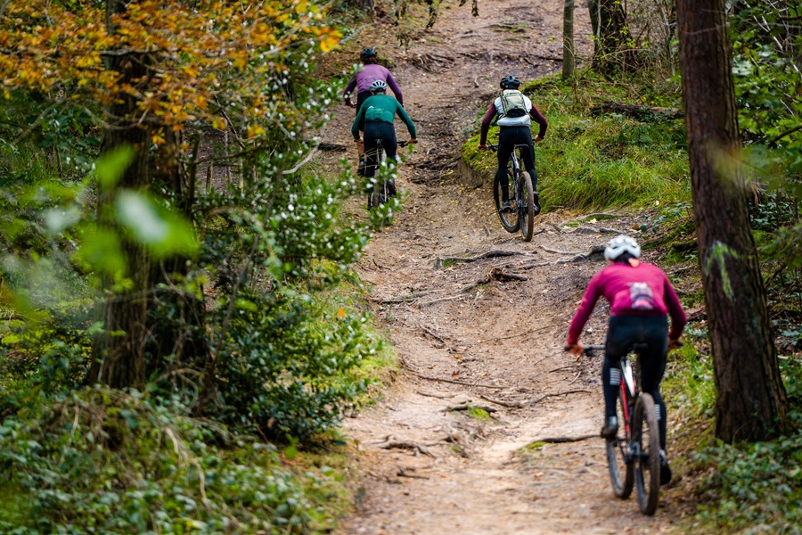MTB-route Brunssummerheide, de allereerste trail van Nederland