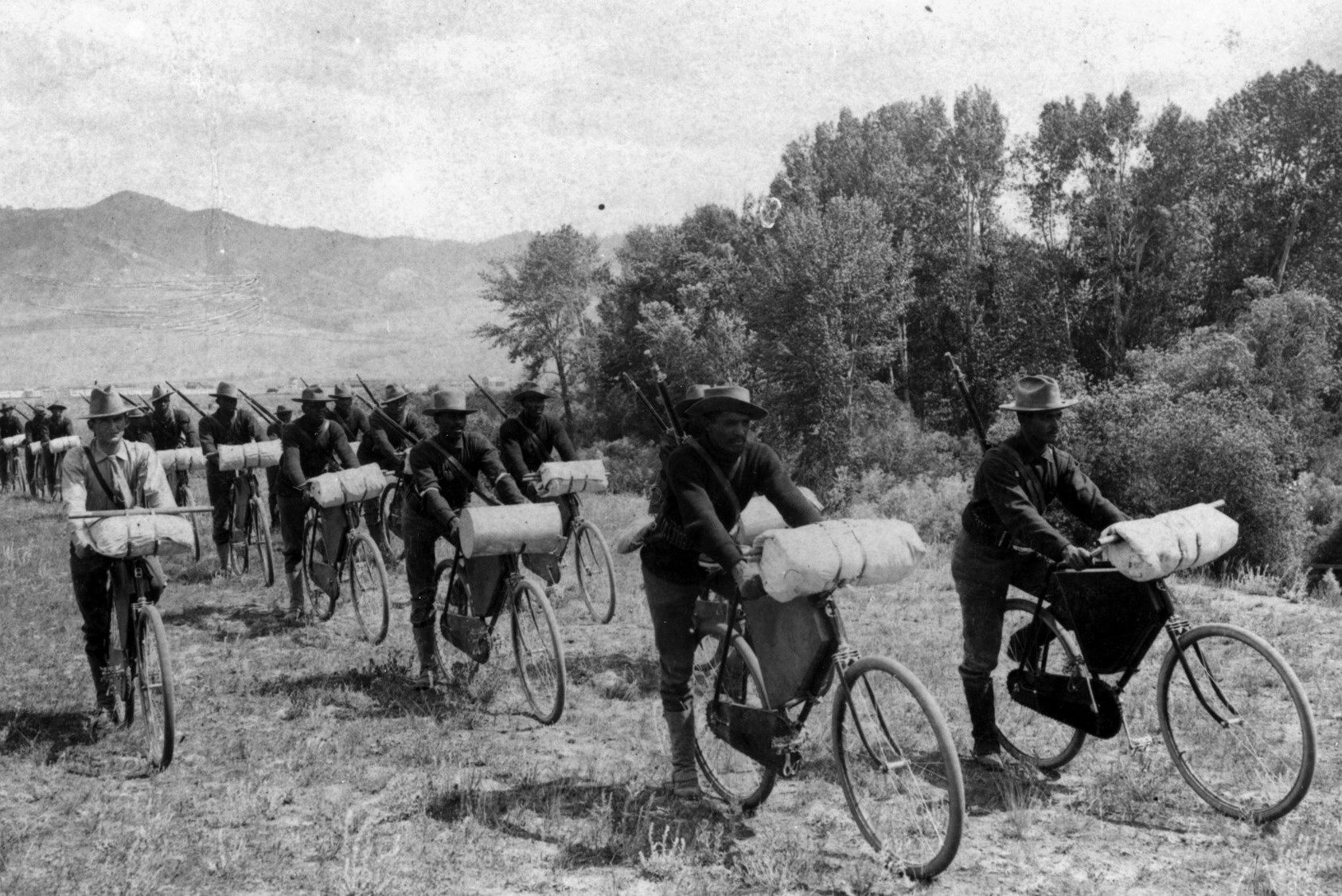 De Buffalo Soldiers waren de eerste mountainbikers