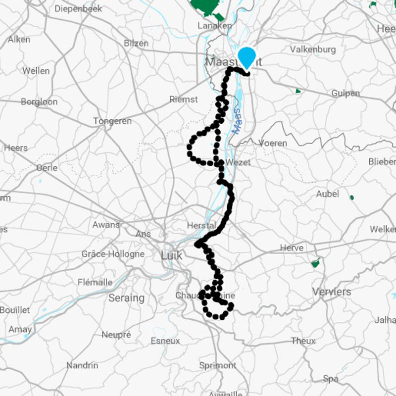 7x Hemelvaart tochten