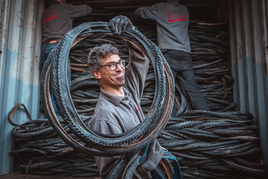 Schwalbe gaat je oude buitenbanden recyclen