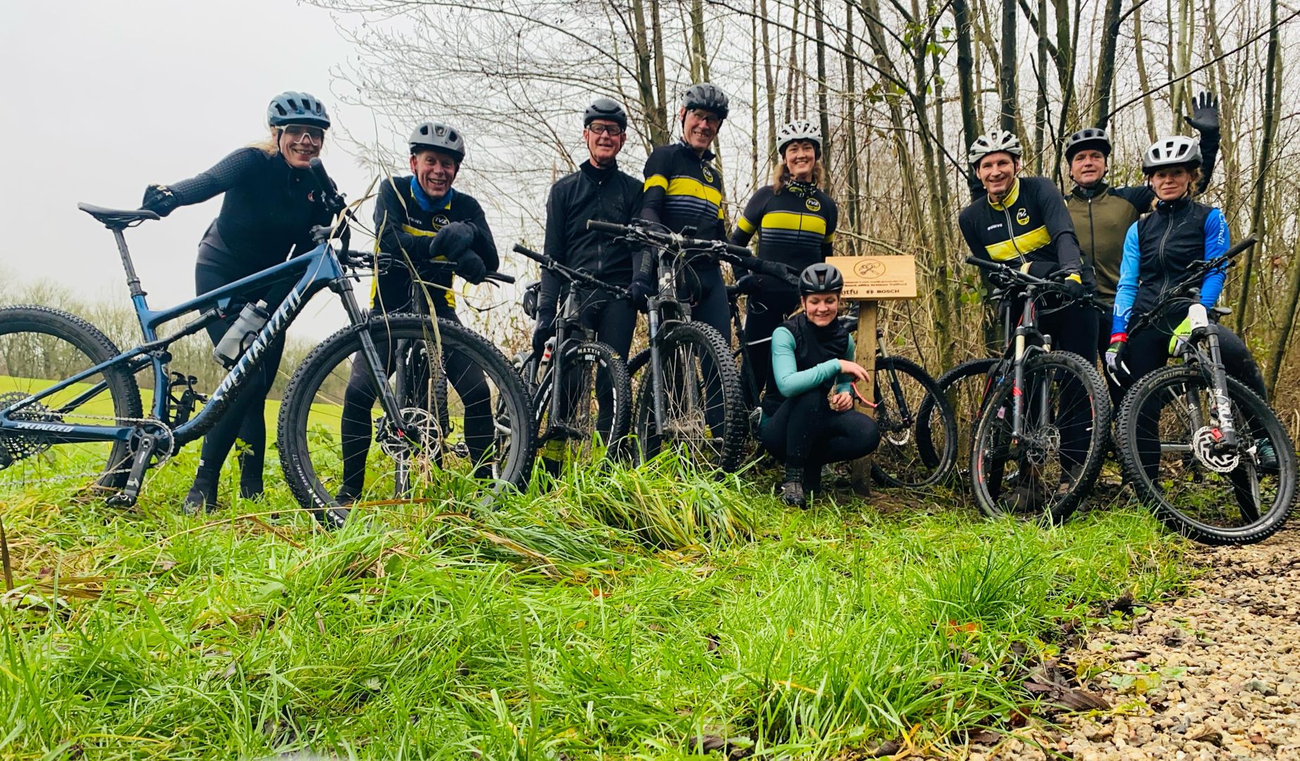 Zand en grind voor mountainbikeroutes dankzij NTFU Bosch eBike Systems Trailfund
