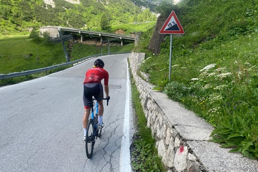 Passo Fedaia, het beest van de Dolomieten
