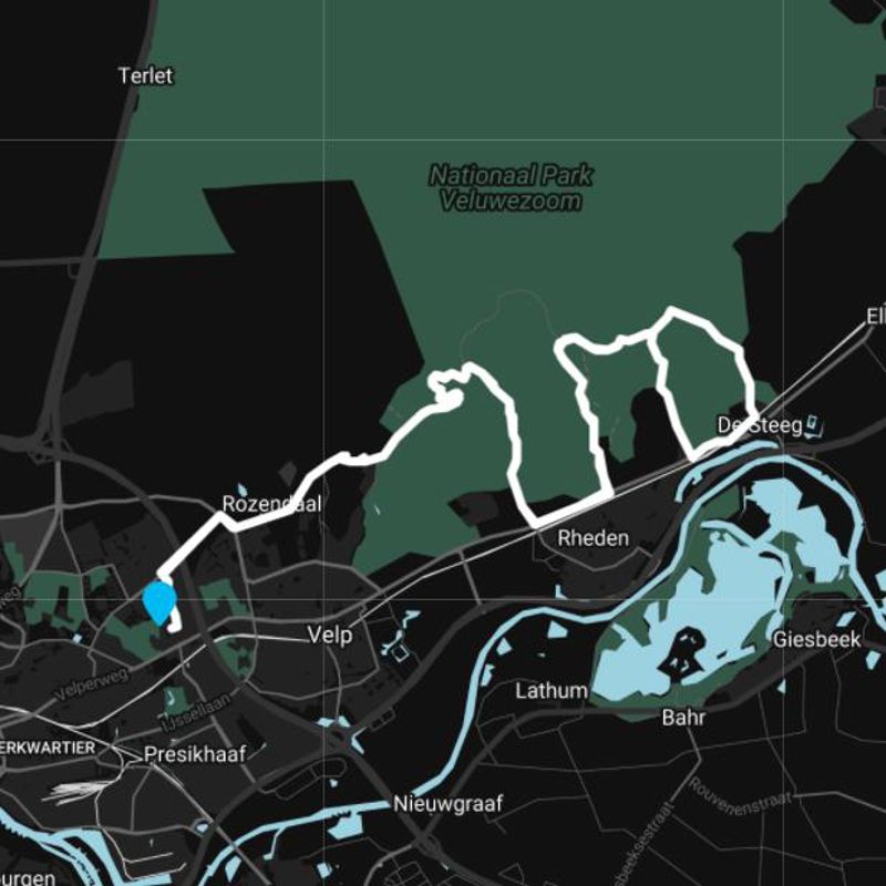 5x Routes over de Posbank