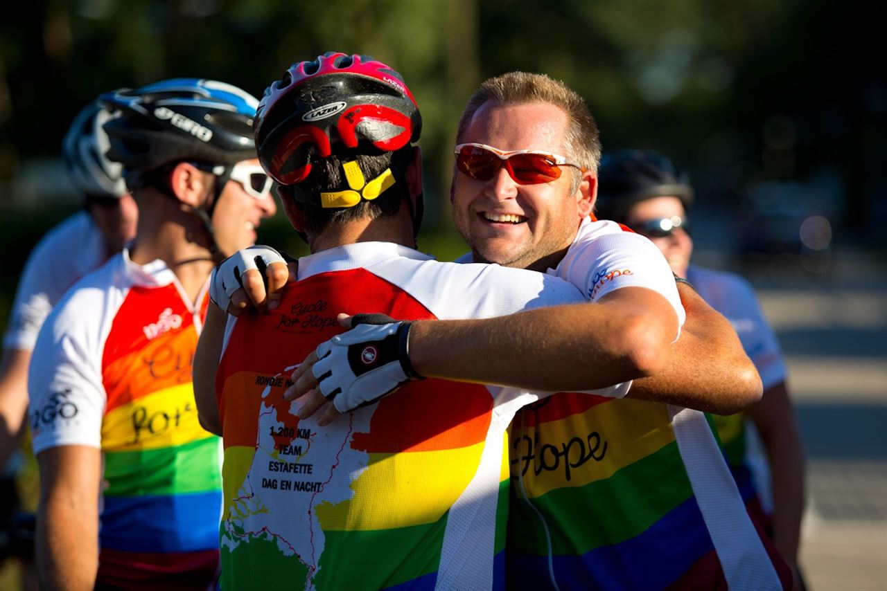 Cycle for Hope zamelt geld in voor Stichting de Hoop.