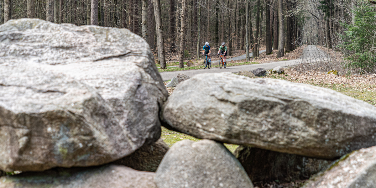 5x Rappe racefietsroutes in Drenthe
