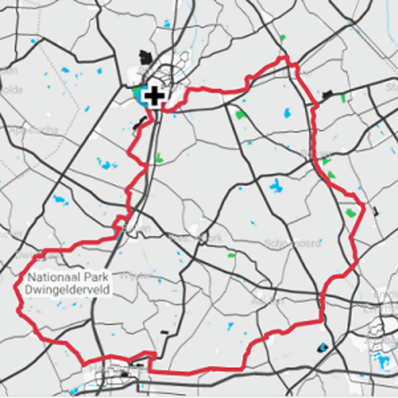 5x Rappe racefietsroutes in Drenthe