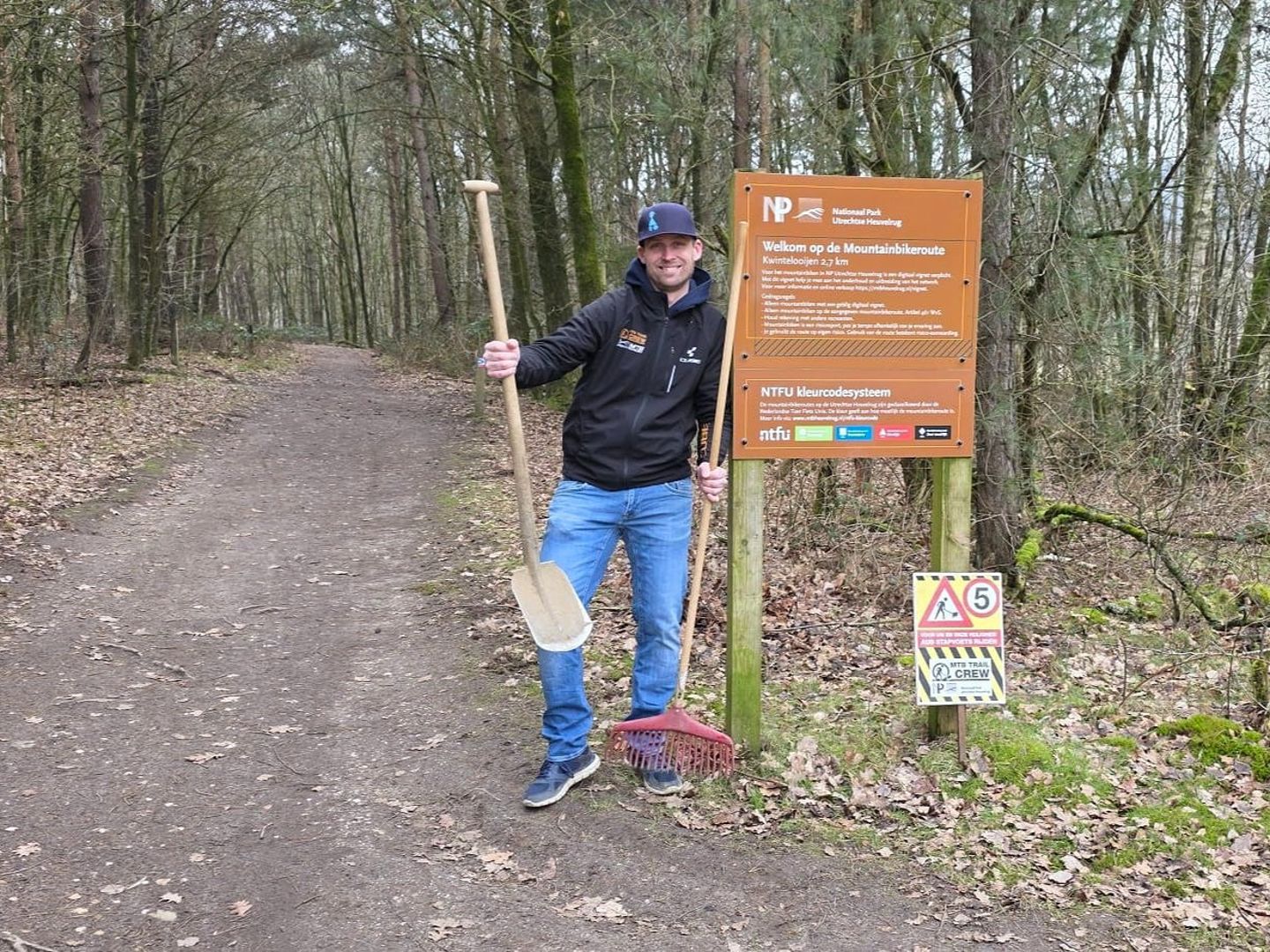 Voor Ronald voelt MTB-route Kwintelooijen een beetje als zijn kindje