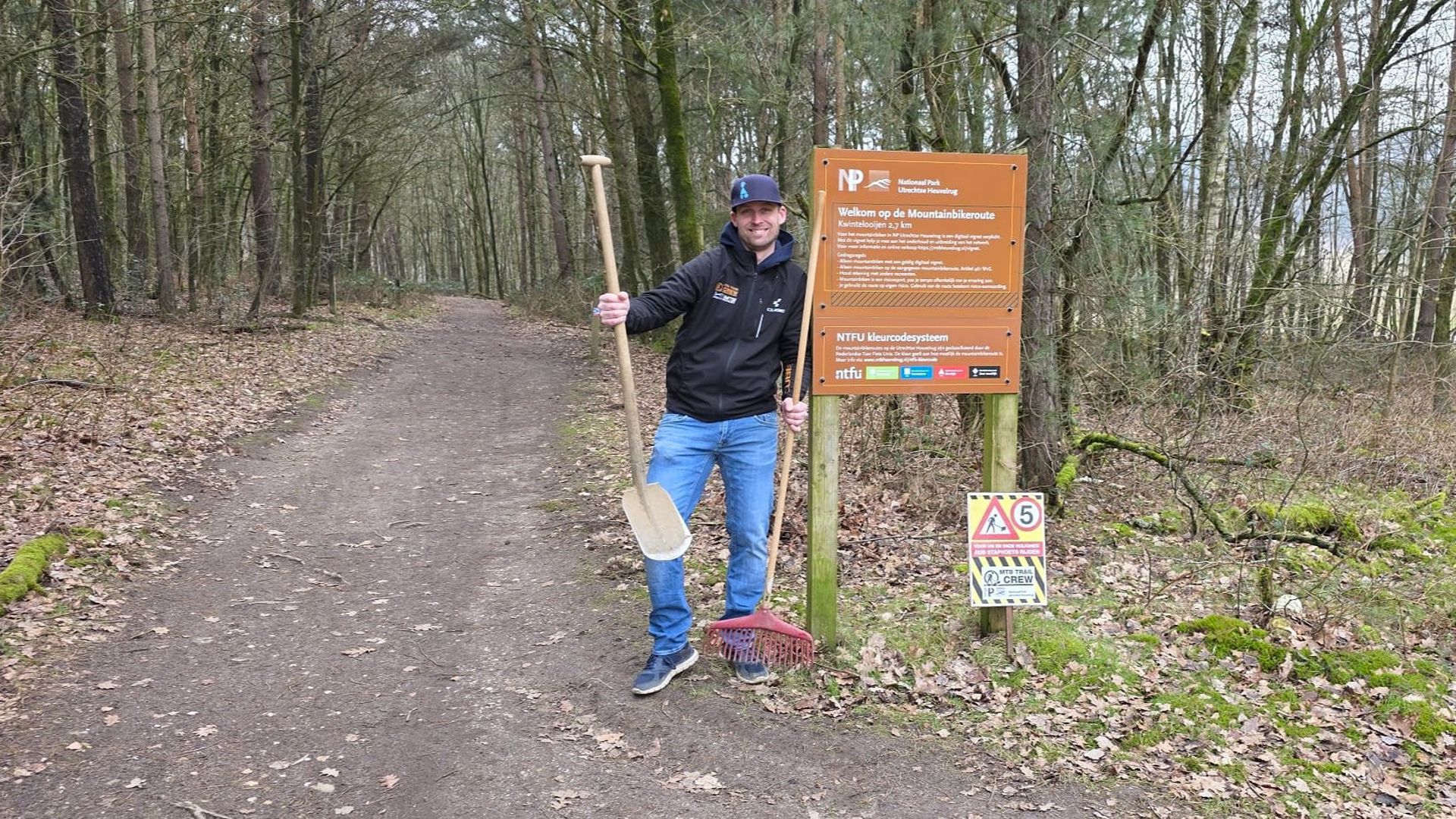Voor Ronald voelt MTB-route Kwintelooijen een beetje als zijn kindje
