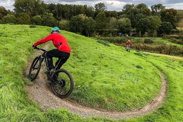 Bergop in de polder