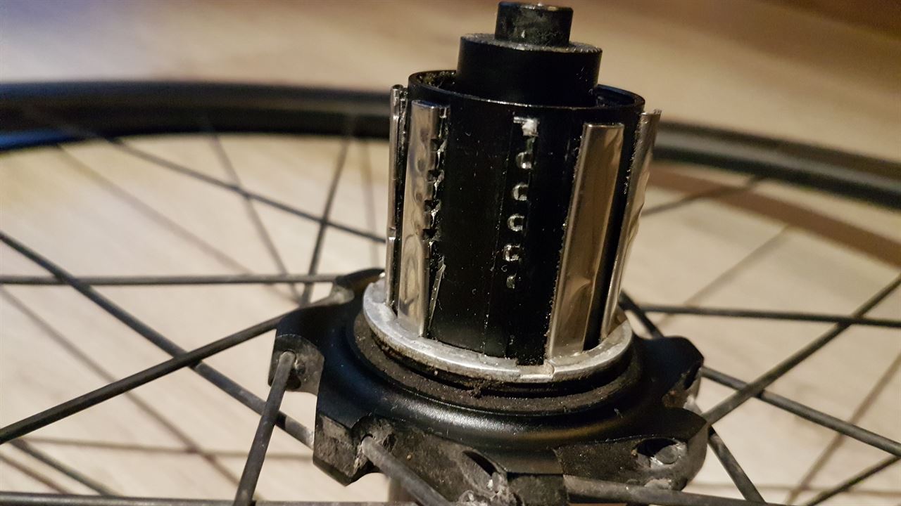 Body van R-wiel na 9000 km.