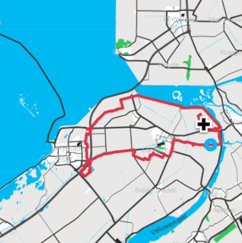 10x machtig mooie wielerroutes in Flevoland
