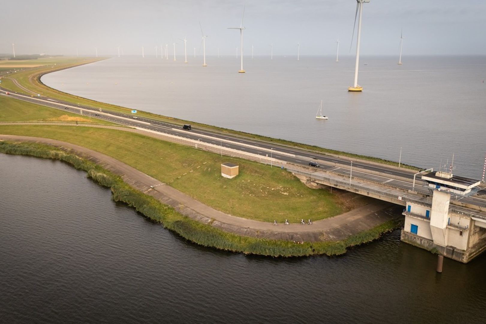 Rondje IJsselmeer fietsroute: mooi en meedogenloos