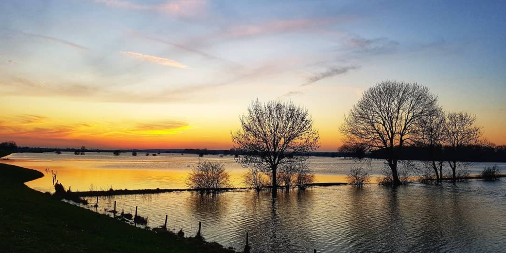 Hoog water kijken op deze 4x routes