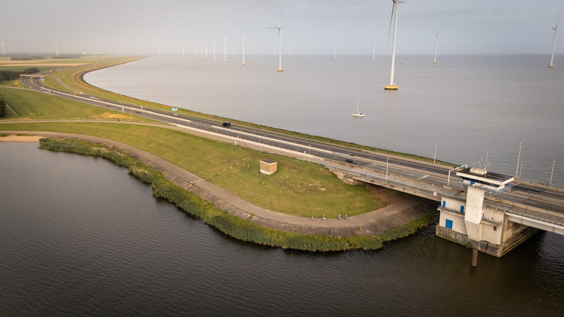 Rondje IJsselmeer fietsroute: mooi en meedogenloos