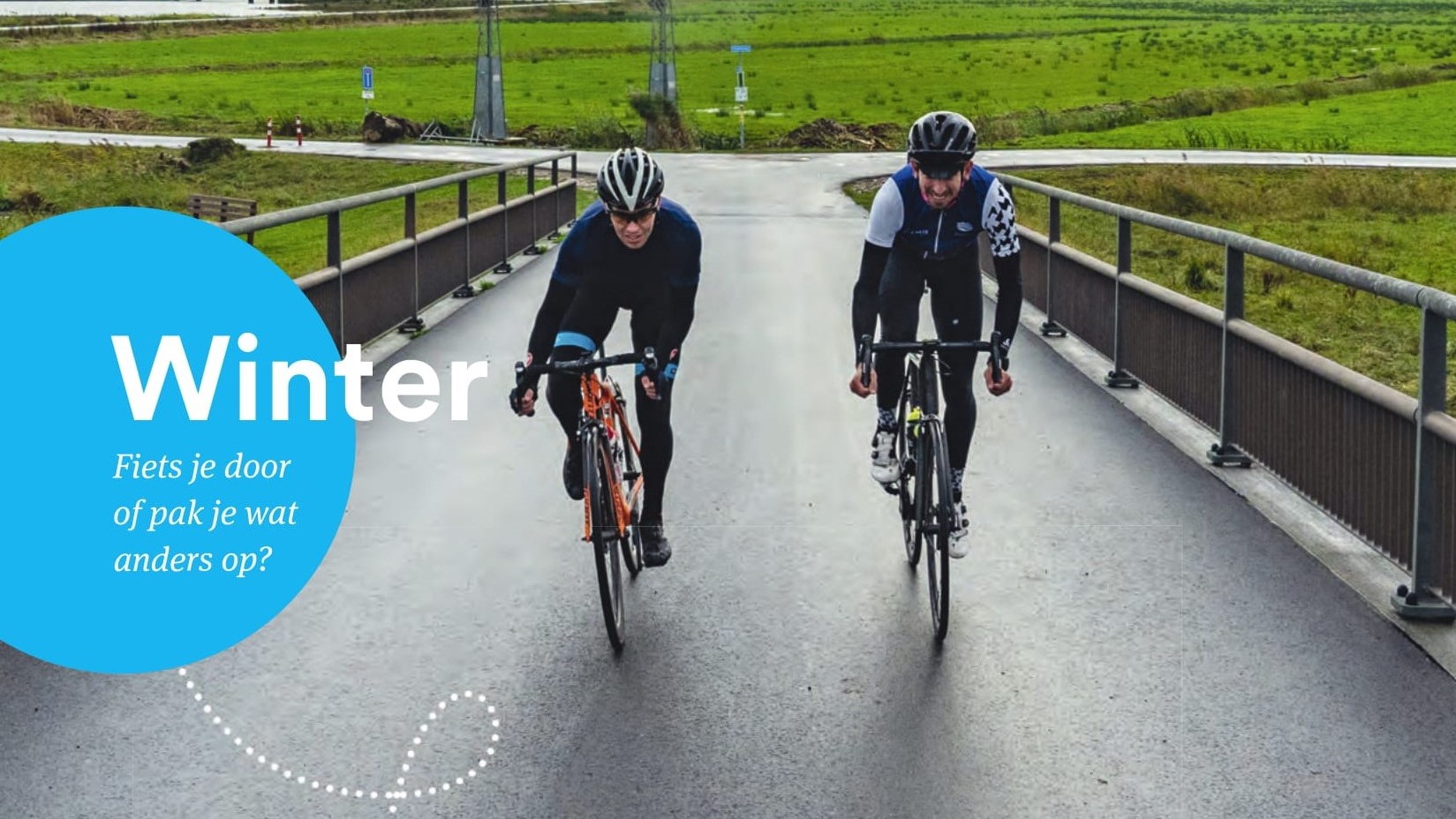 De winter in met Fietssport