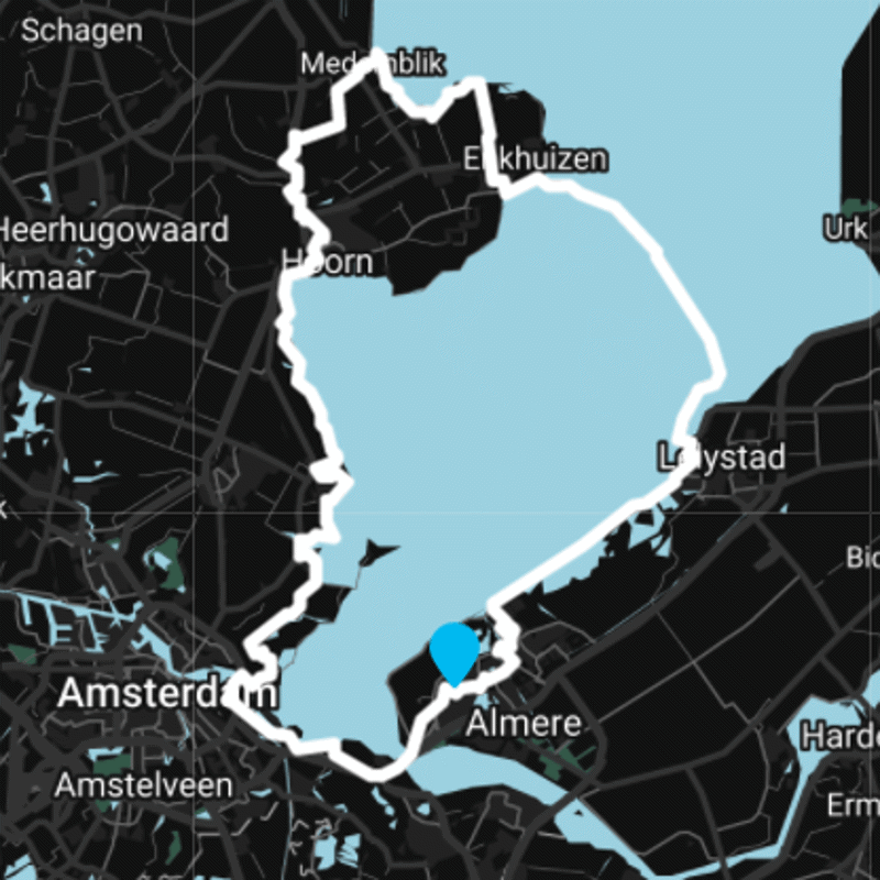 2x Tochten over de Houtribdijk