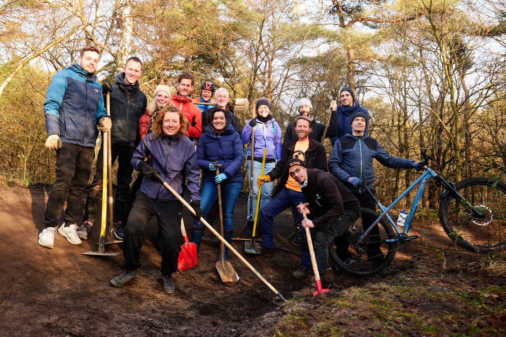Van bureau naar bos: Fietssport loopt stage bij de crew van MTB Utrechtse Heuvelrug