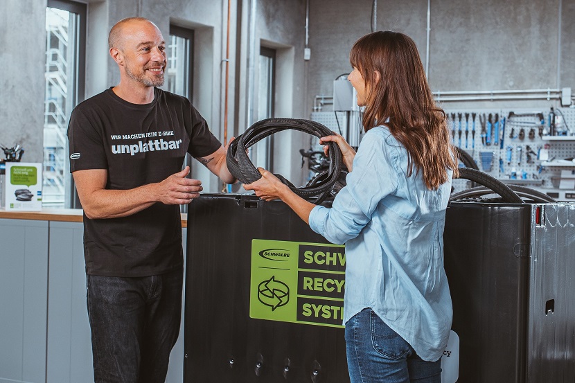 Schwalbe gaat buitenbanden recyclen