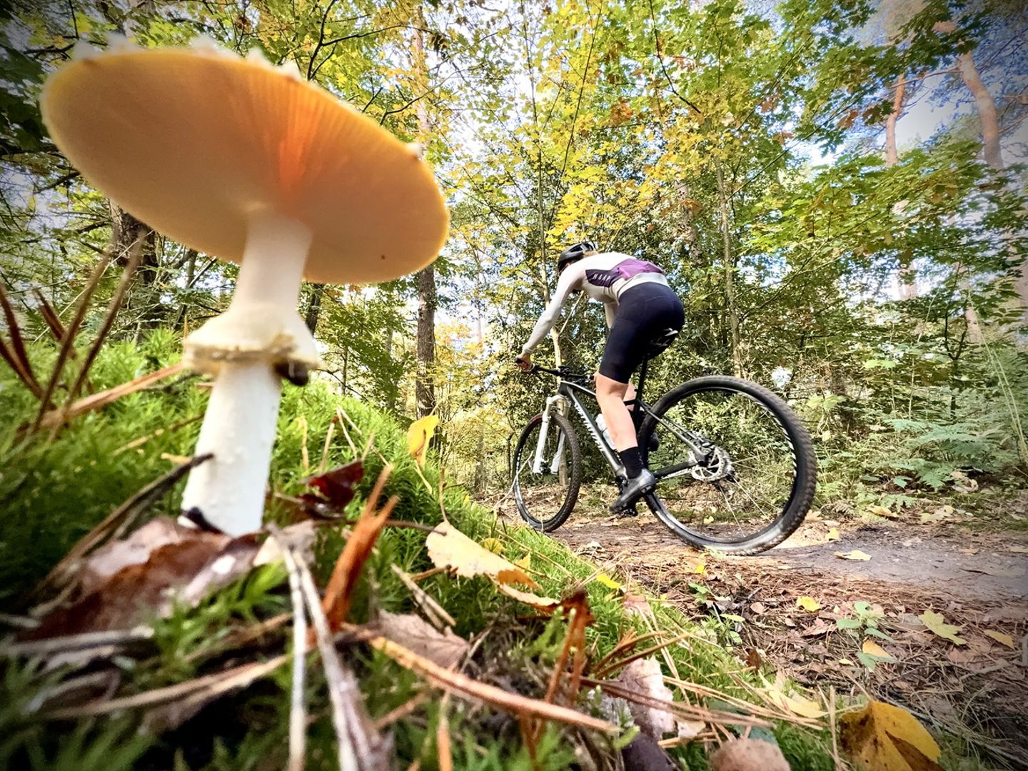 Hoe Marina haar angst om alleen te gaan mountainbiken overwon