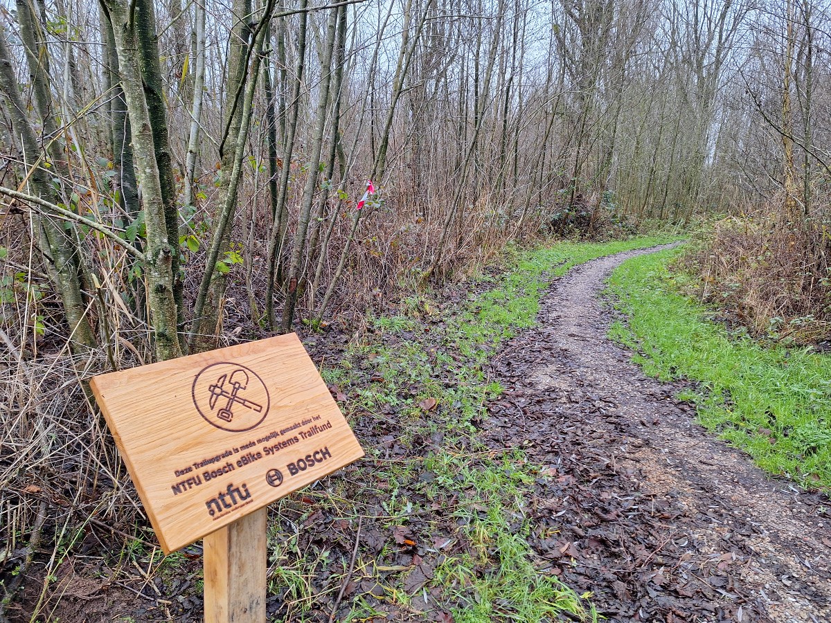 Vierde ronde NTFU Bosch eBike Systems Trailfund helpt mountainbikeroutes door heel Nederland