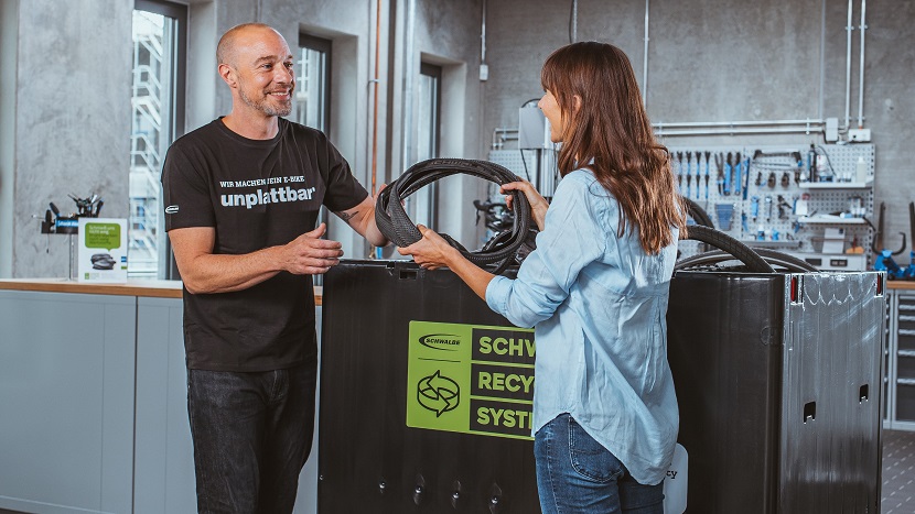 Schwalbe gaat buitenbanden recyclen