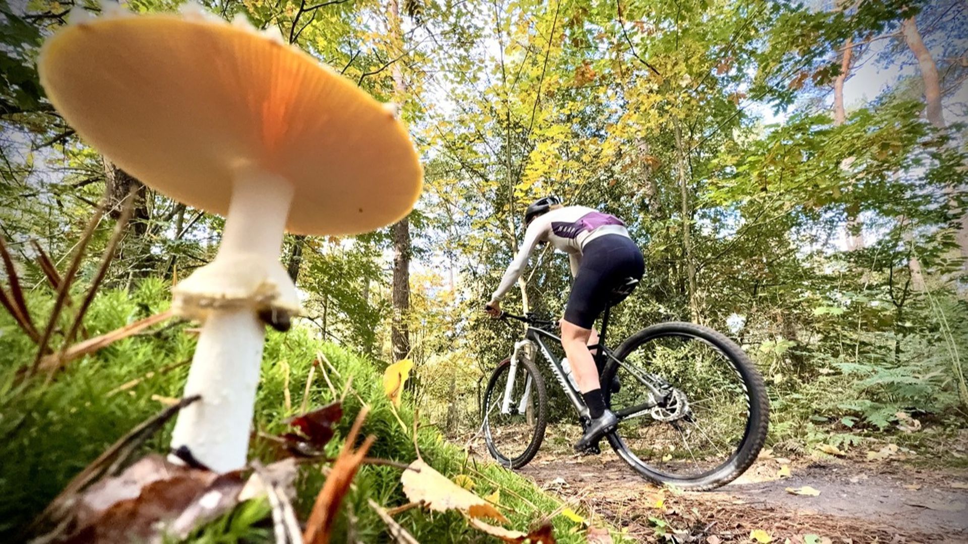 Hoe Marina haar angst om alleen te gaan mountainbiken overwon