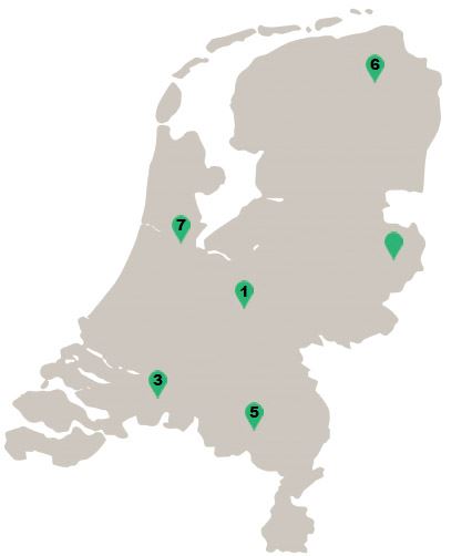8x Fietsspots