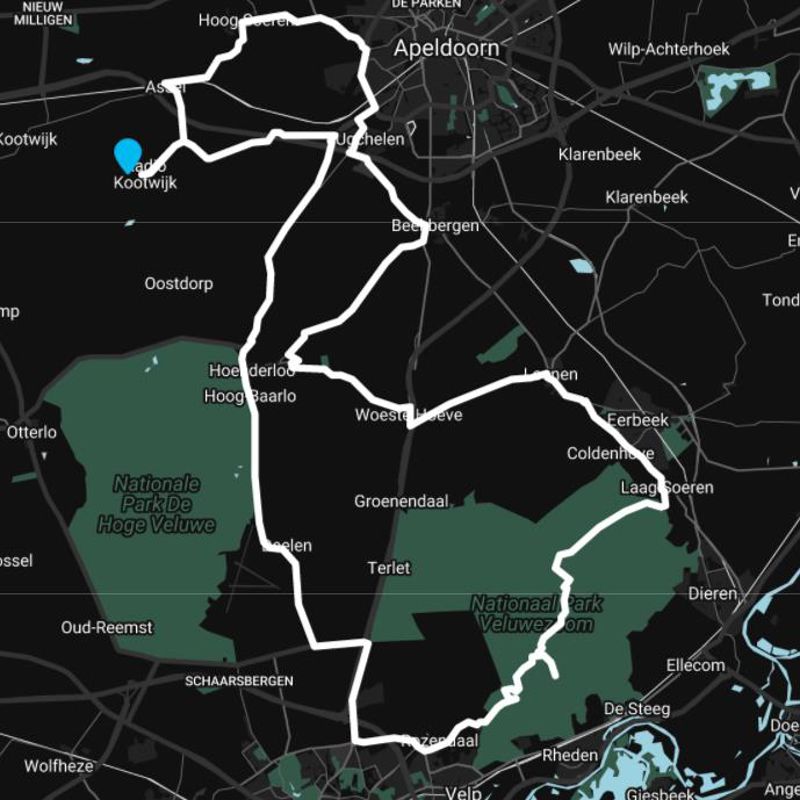 5x Routes over de Posbank