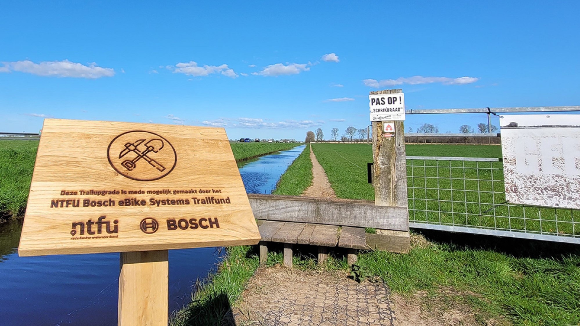 Vier nieuwe toekenningen NTFU Bosch eBike Systems Trailfund