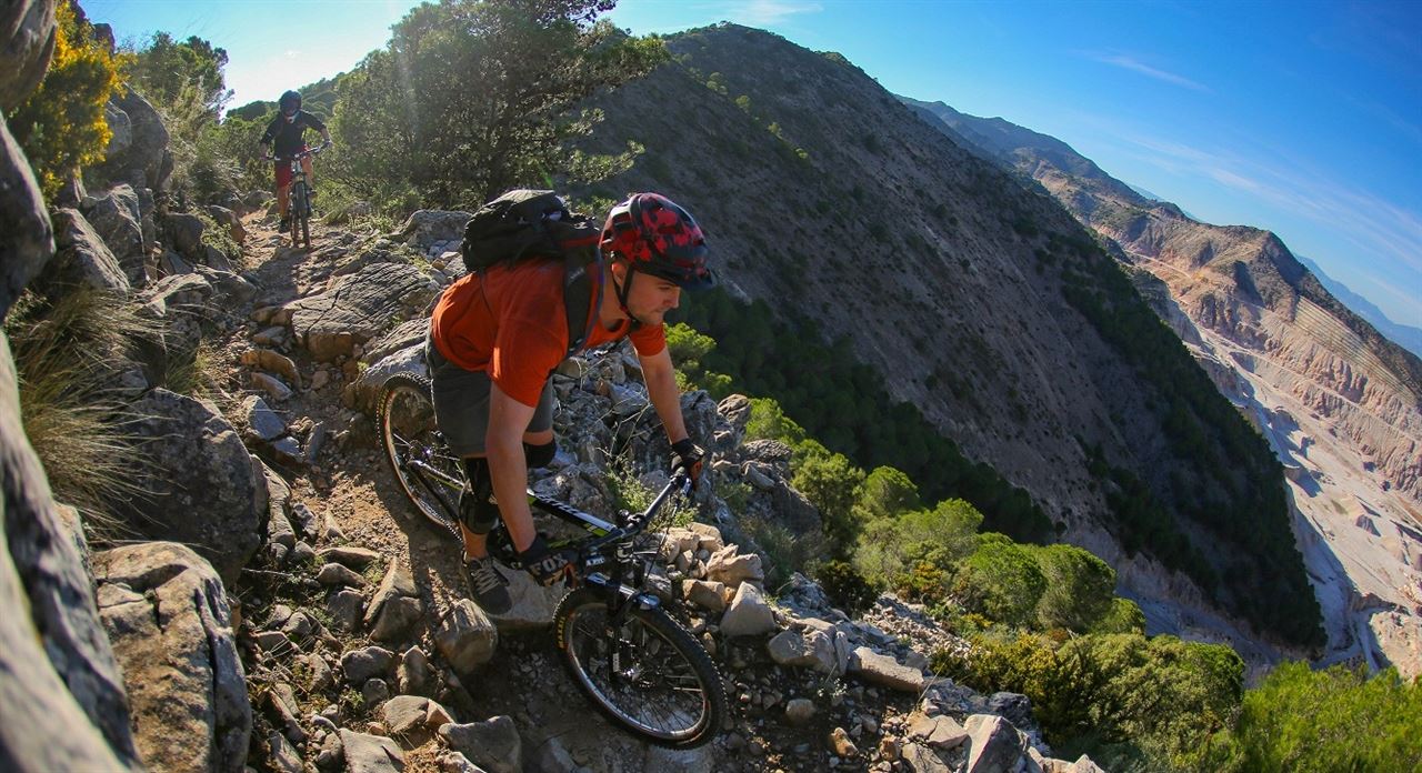 Mountainbiken in Málaga