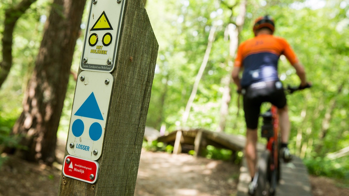 NTFU kleurt MTB-routes veilig