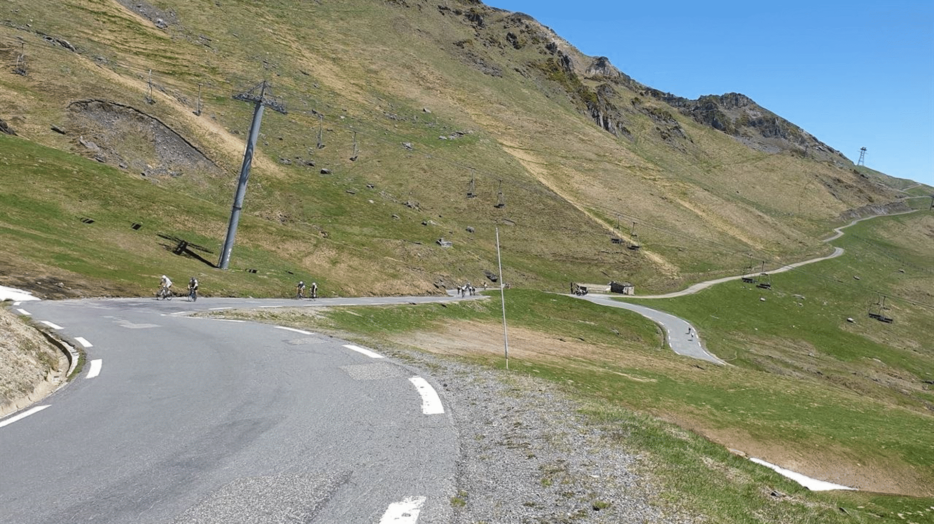 De beklimming van de Col du Tourmalet