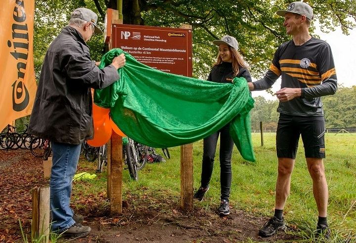MTB-route Austerlitz opgeknapt en uitgebreid