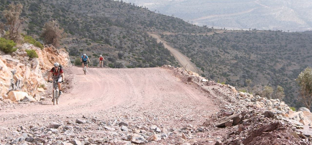 Mountainbiken in Oman