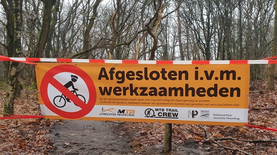 Waarom is het belangrijk om als mountainbiker omleidingen op MTB-routes te volgen?