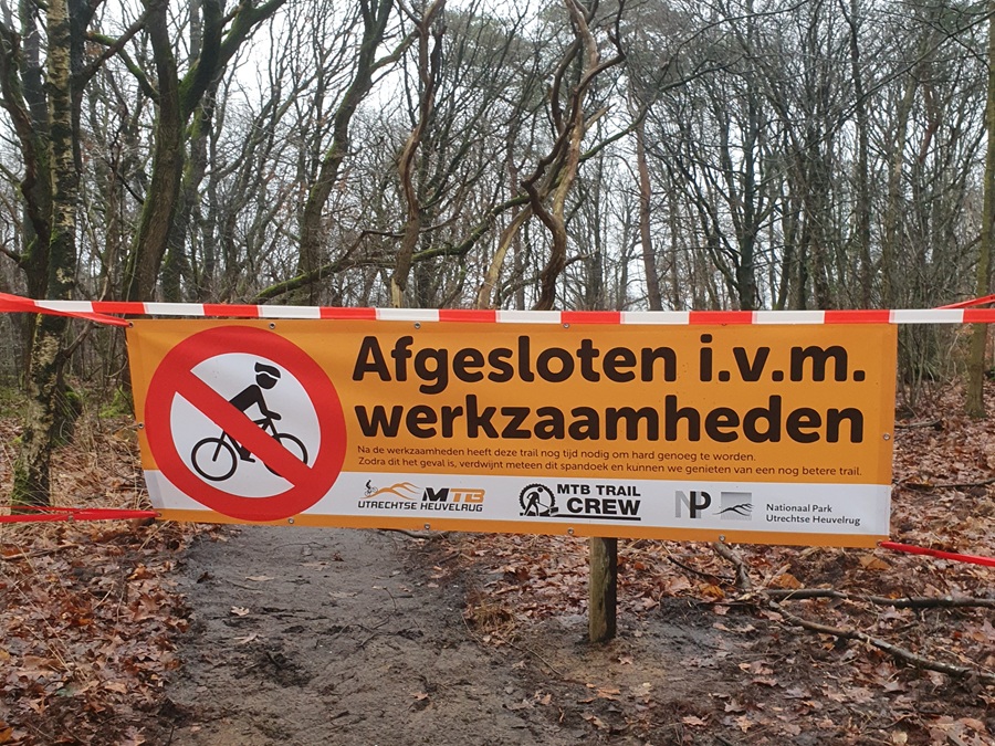 Waarom is het belangrijk om als mountainbiker omleidingen op MTB-routes te volgen?