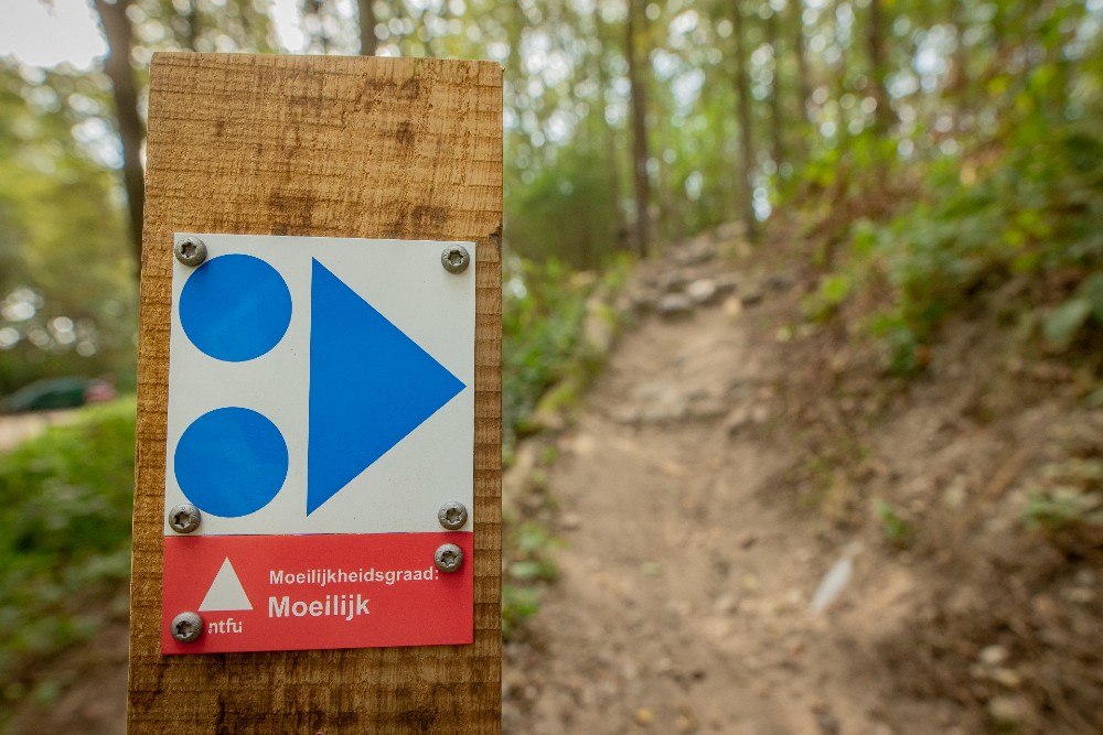 Alles over de groene, blauwe, rode en zwarte MTB-routes