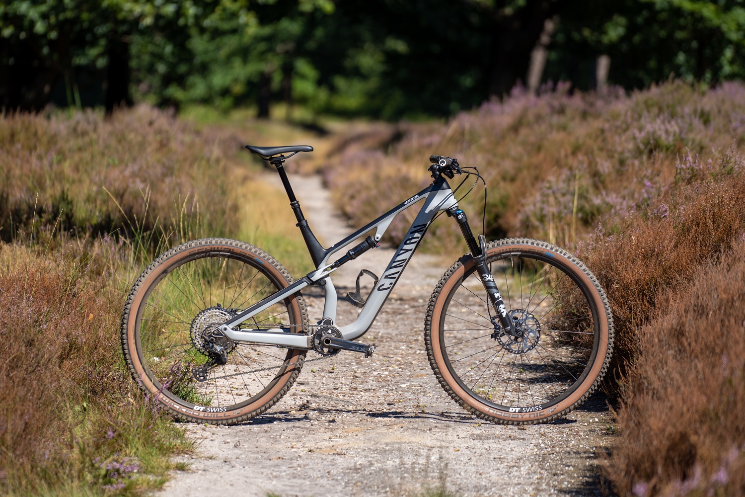 De mountainbikes van Canyon