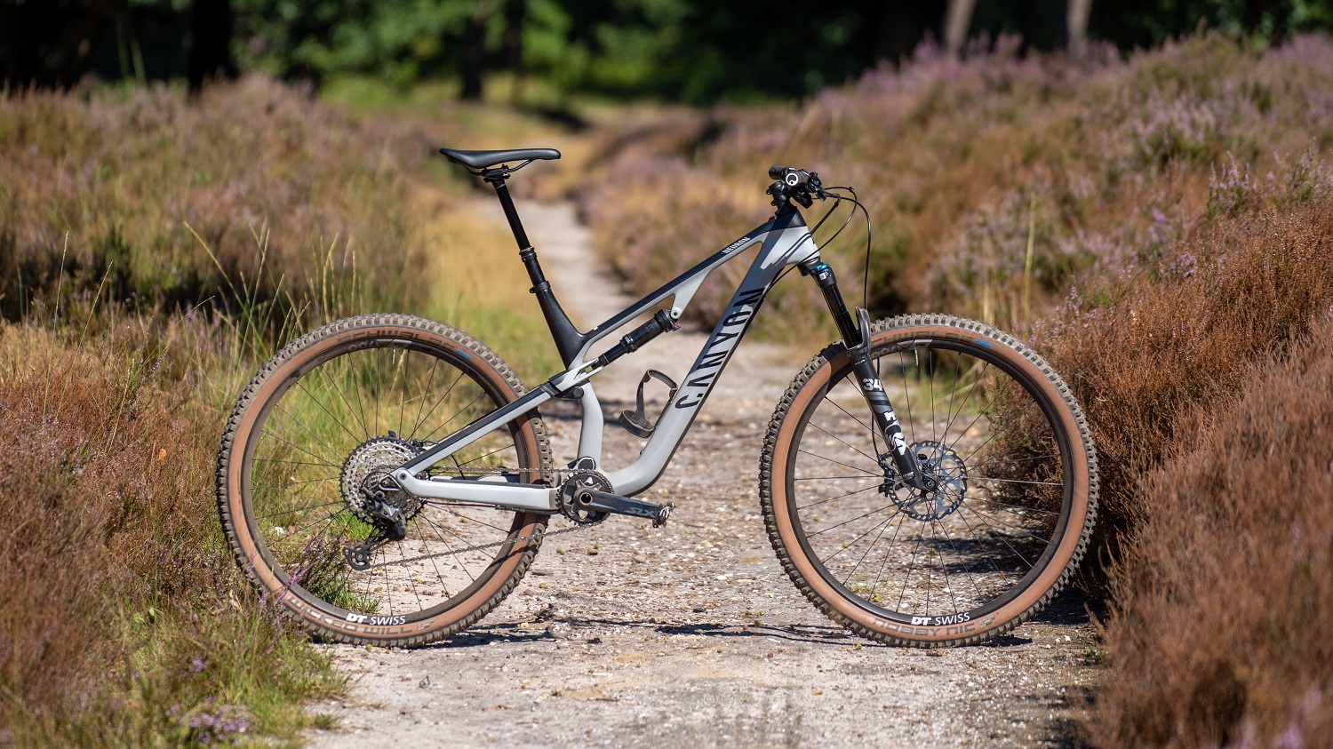 De mountainbikes van Canyon