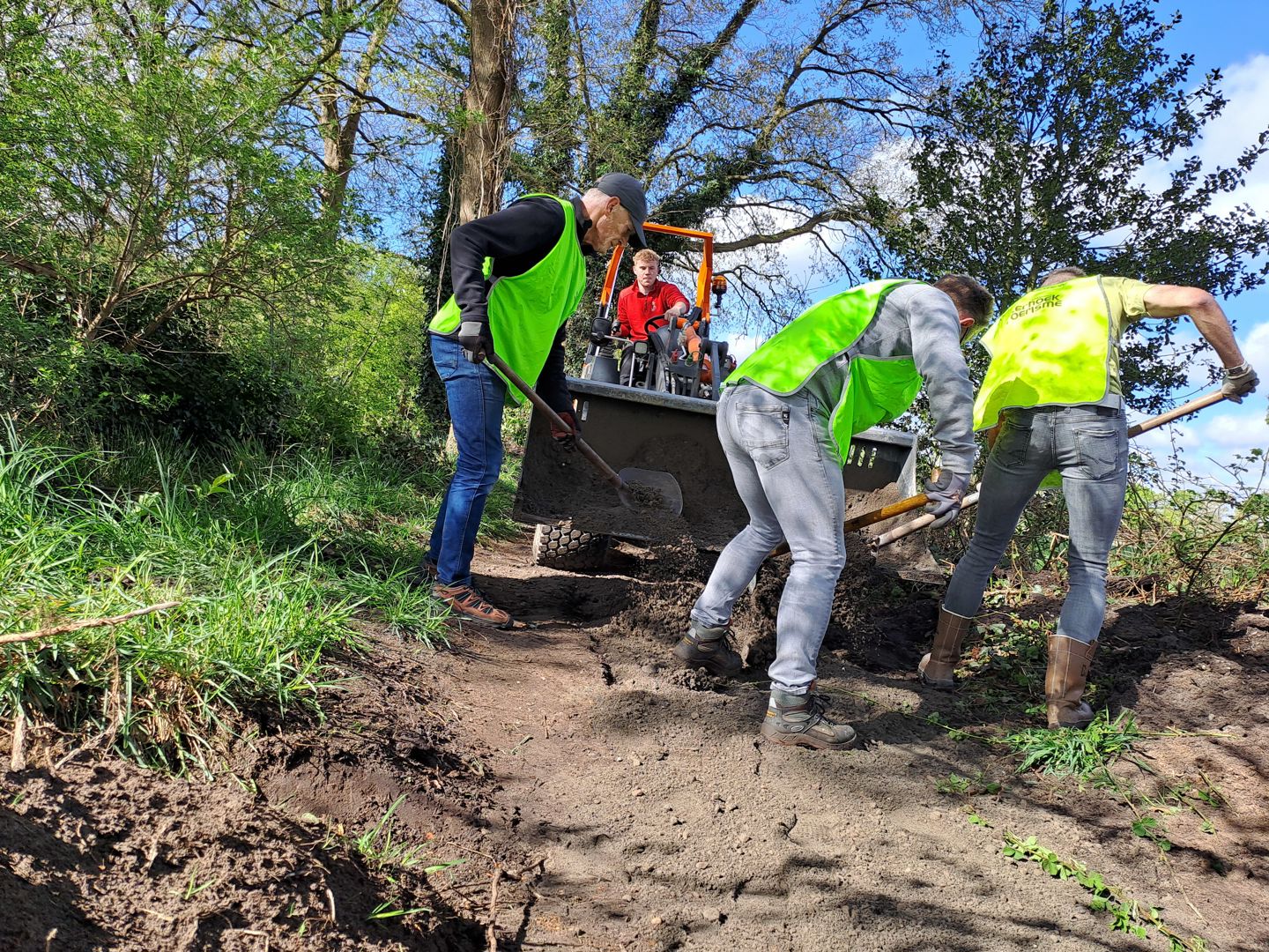 Trailfund geeft impuls aan MTB-routes in Rolde en Winterswijk
